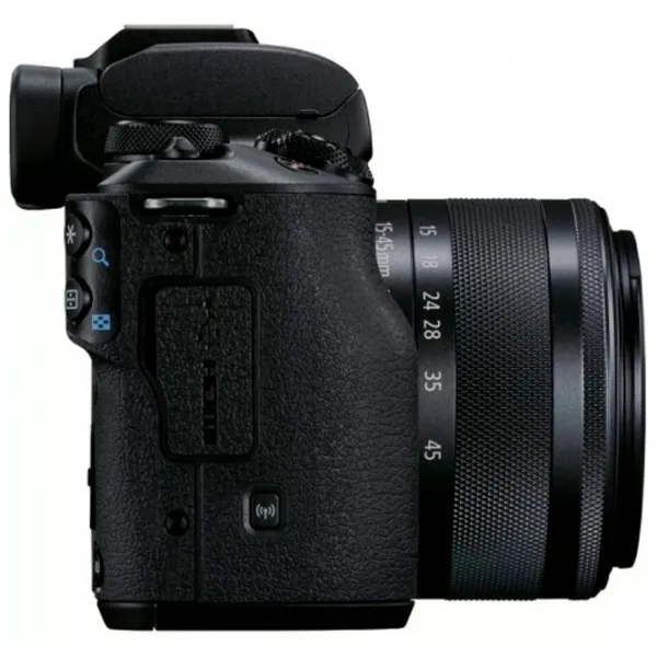 Фотоаппарат Canon EOS M50 Mark II & EF-M 15-45mm f/ 3.5-6.3 IS STM Kit CMOS/ Черный photo 4 Фотоаппарат Canon EOS M50 Mark II & EF-M 15-45mm f/ 3.5-6.3 IS STM Kit CMOS/ Черный photo 4