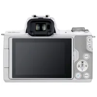 Cameră foto Canon EOS M50 Mark II & EF-M 15-45mm f/ 3.5-6.3 IS STM Kit CMOS/ White photo 4
