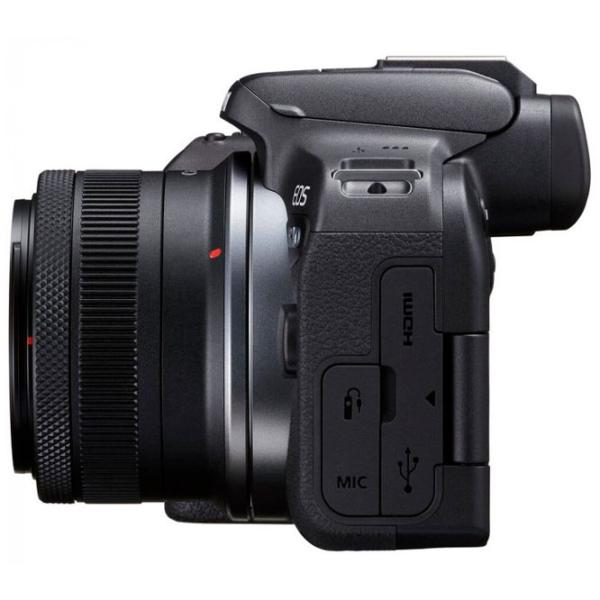 Фотоаппарат Canon EOS R10 & RF-S 18-45mm f/ 4.5-6.3 IS STM KIT Kit + Adapter EF-EOS R for EF-S and EF CMOS/ Черный photo 2