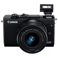 Cameră foto Canon EOS M200 & EF-M 15-45mm f/ 3.5-6.3 IS STM Kit + Streaming Kit CMOS/ Black photo 2