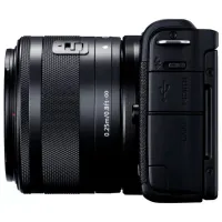 Cameră foto Canon EOS M200 & EF-M 15-45mm f/ 3.5-6.3 IS STM Kit + Streaming Kit CMOS/ Black photo 5