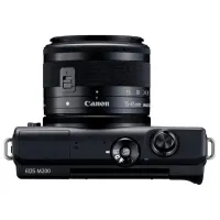 Cameră foto Canon EOS M200 & EF-M 15-45mm f/ 3.5-6.3 IS STM Kit + Streaming Kit CMOS/ Black photo 8