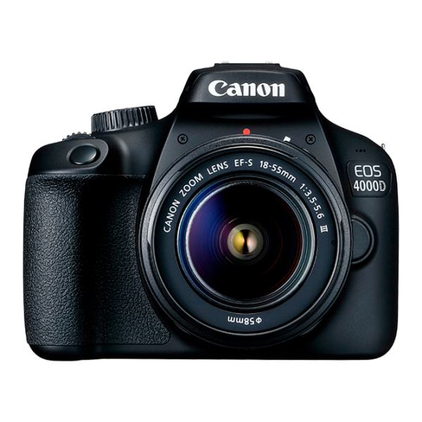 Фотоаппарат Canon EOS 4000D Kit + SB130 + SD-Card 16GB CMOS/ Черный photo 2 Фотоаппарат Canon EOS 4000D Kit + SB130 + SD-Card 16GB CMOS/ Черный photo 2