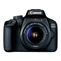 Cameră foto Canon EOS 4000D Kit + SB130 + SD-Card 16GB CMOS/ Black photo 2