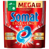 Средство для посудомоечной машины Somat Excellence 519013 для удаления грязи photo 2