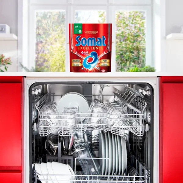 Таблетки Somat Excellence 518924 таблетки / для удаления грязи photo 3