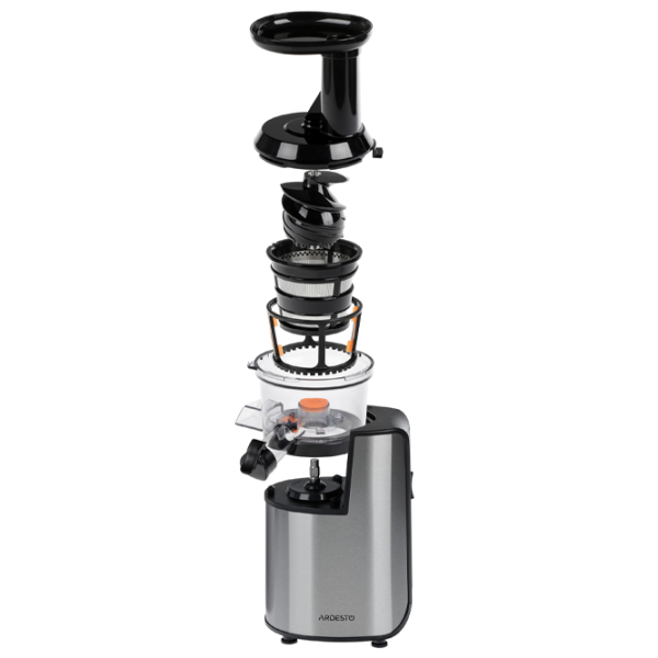 Storcator de fructe Ardesto JEG-1330S Cu melc/ 200 W/ Black Inox photo 3