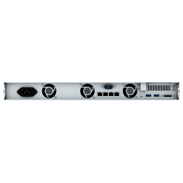 Сетевое хранилище Synology RS822 Plus Black photo 5