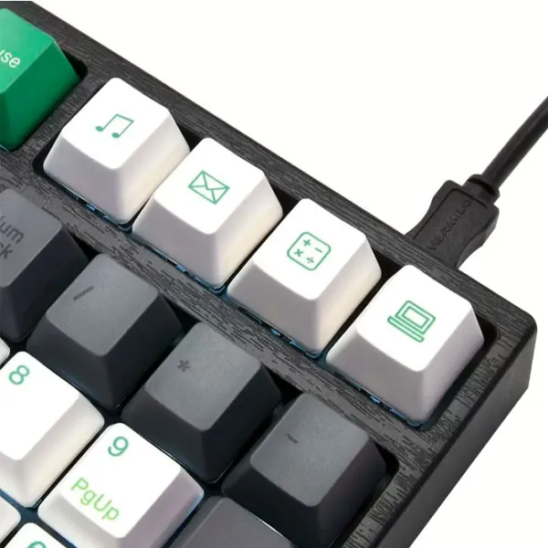 Tastatură Varmilo VA87M Panda R2 Cu fir/ Green photo 8