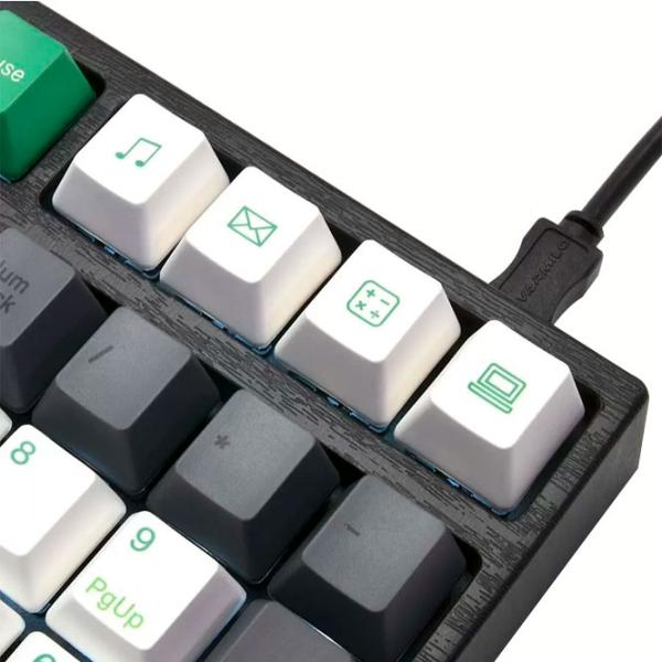 Tastatură Varmilo VA87M Panda R2 Cu fir/ Green photo 8