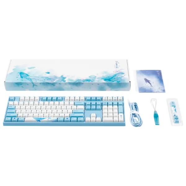 Tastatură Varmilo VA108M Sea Melody Cu fir/ Blue photo 7