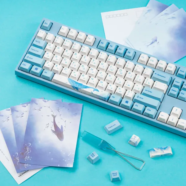 Tastatură Varmilo VA108M Sea Melody Cu fir/ Blue photo 8