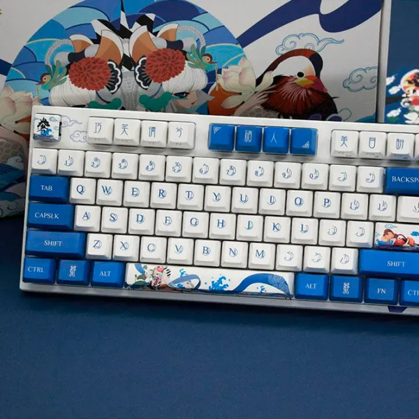 Клавиатура Varmilo VA87M Lovebirds-I Проводная/ Синий photo 2
