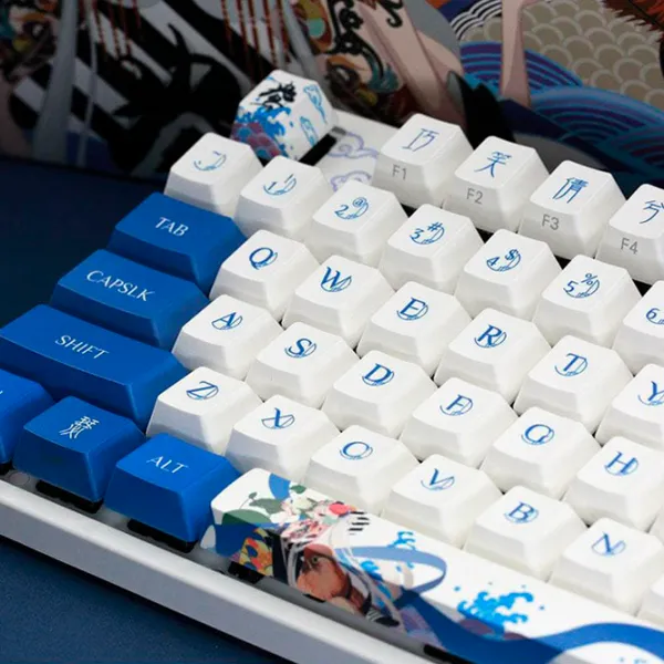 Клавиатура Varmilo VA87M Lovebirds-I Проводная/ Синий photo 4