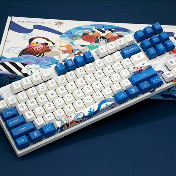 Клавиатура Varmilo VA87M Lovebirds-I Проводная/ Синий photo 5