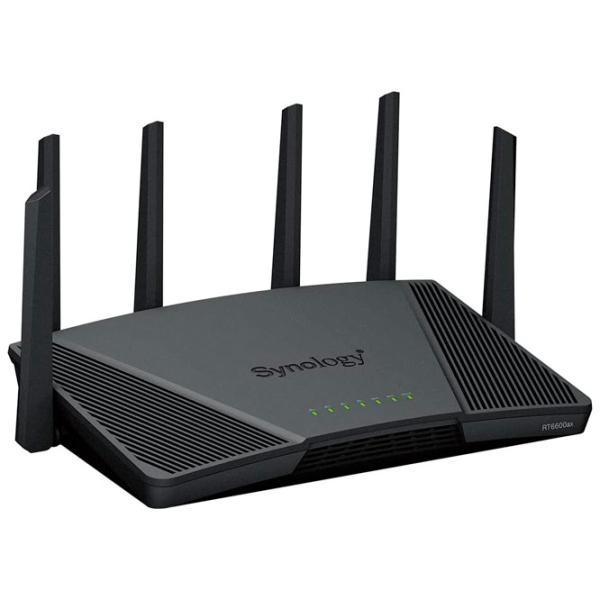 Wi-Fi Router Synology RT6600ax 600 Mbit/ s/ 1200 Mbit/ s/ Black photo 2