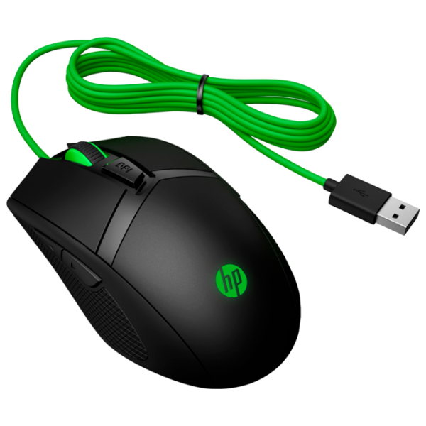Мышь HP Pavilion 300 USB/ Черный photo 6