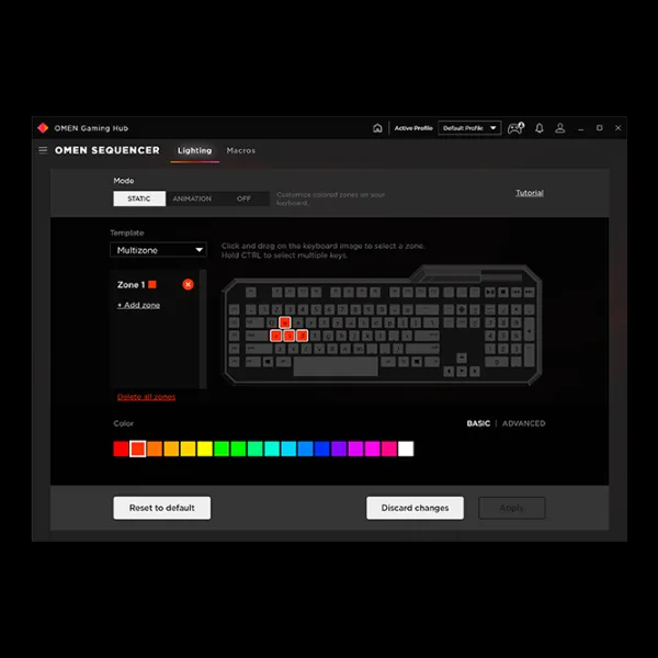 Клавиатура HP OMEN Sequencer Проводная/ Черный photo 5