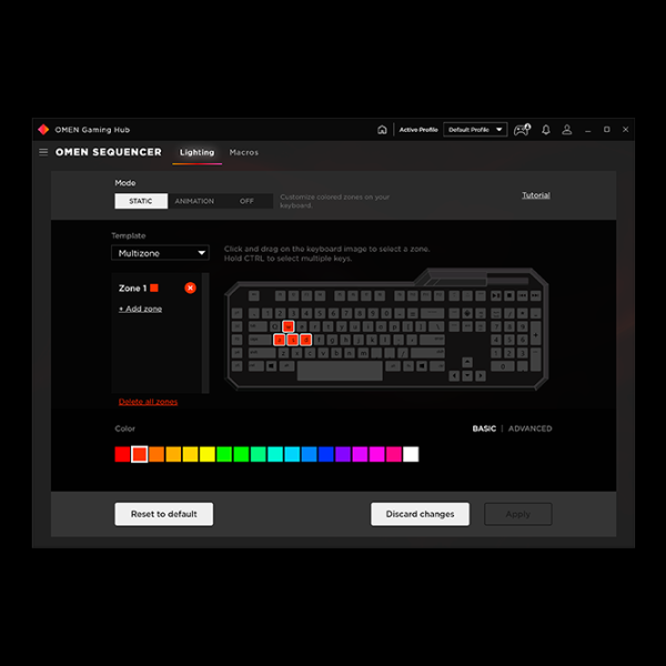 Клавиатура HP OMEN Sequencer Проводная/ Черный photo 5