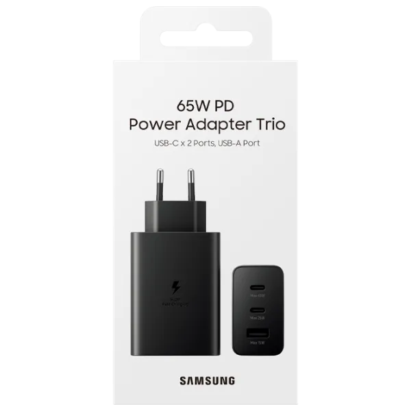 Сетевое зарядное устройство Samsung EP-T6530 3 A/ Черный photo 4