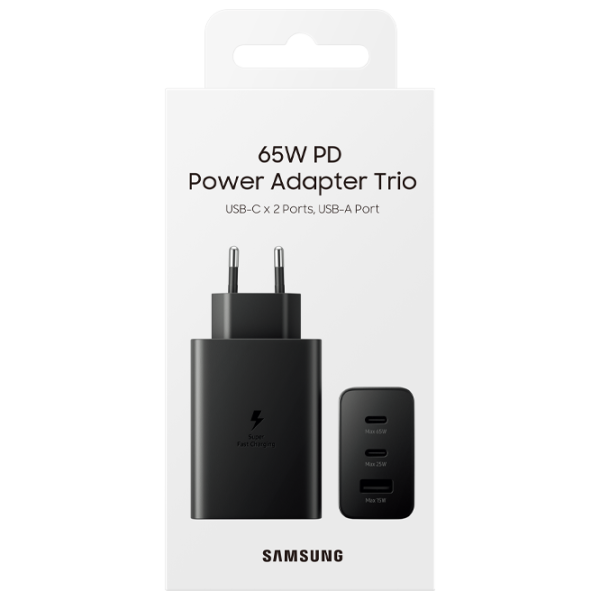 Сетевое зарядное устройство Samsung EP-T6530 3 A/ Черный photo 4