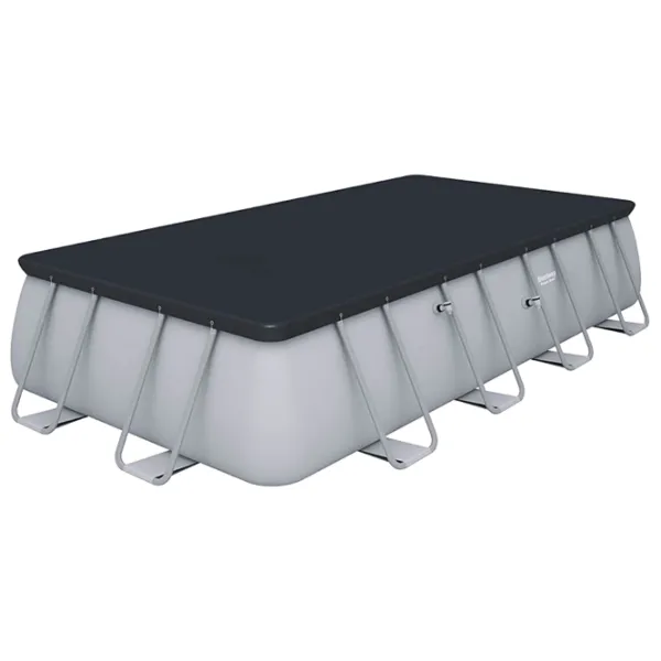 Бассейн Bestway 56465 14812 л/ Каркасный/ Серый photo 2 Бассейн Bestway 56465 14812 л/ Каркасный/ Серый photo 2