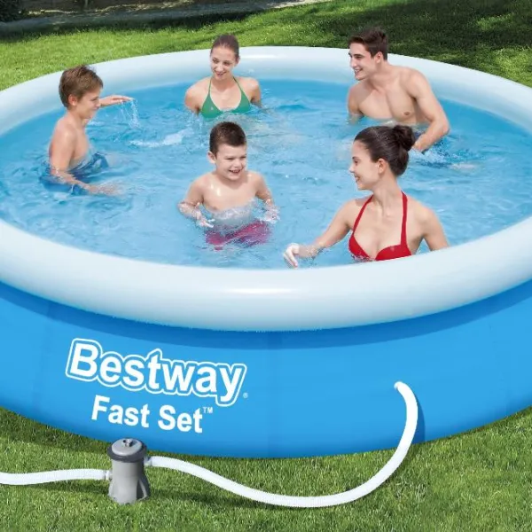 Piscină Bestway 57274 5377 l/ Gonflabil/ Blue photo 5 Piscină Bestway 57274 5377 l/ Gonflabil/ Blue photo 5