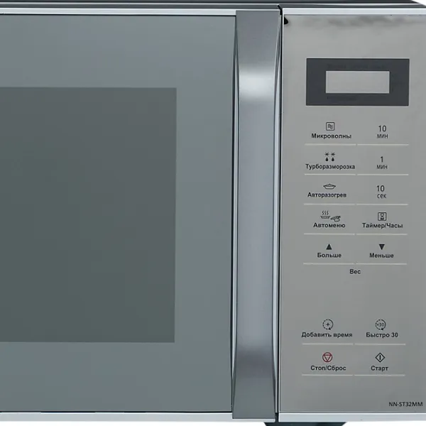 Микроволновая печь Panasonic NN-ST32MMZPE Отдельно стоящий/ 800 Вт/ Серый photo 5