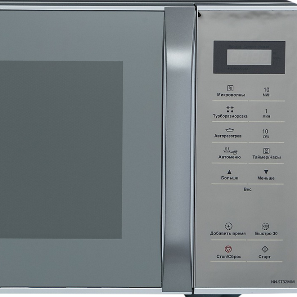 Микроволновая печь Panasonic NN-ST32MMZPE Отдельно стоящий/ 800 Вт/ Серый photo 5