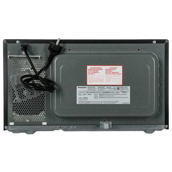 Микроволновая печь Panasonic NN-GD37HBZPE Отдельно стоящий/ 1000 Вт/ Черный photo 4