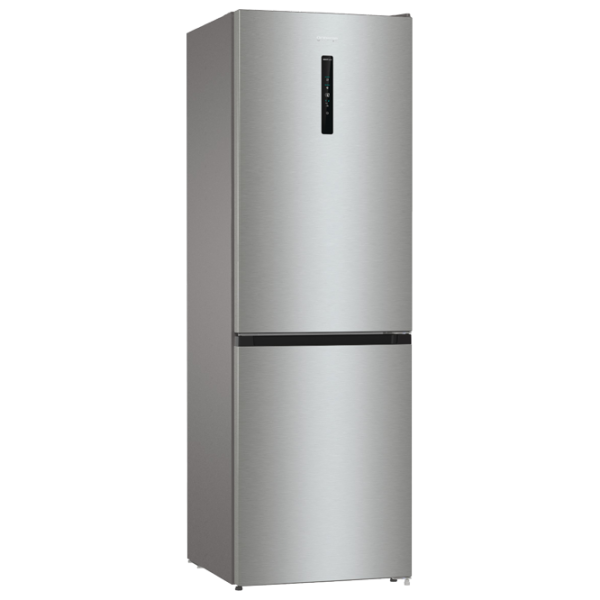 Frigider Gorenje NRK 61 DAXL4 cu congelator jos 326 l / 185 cm / Inox photo 2