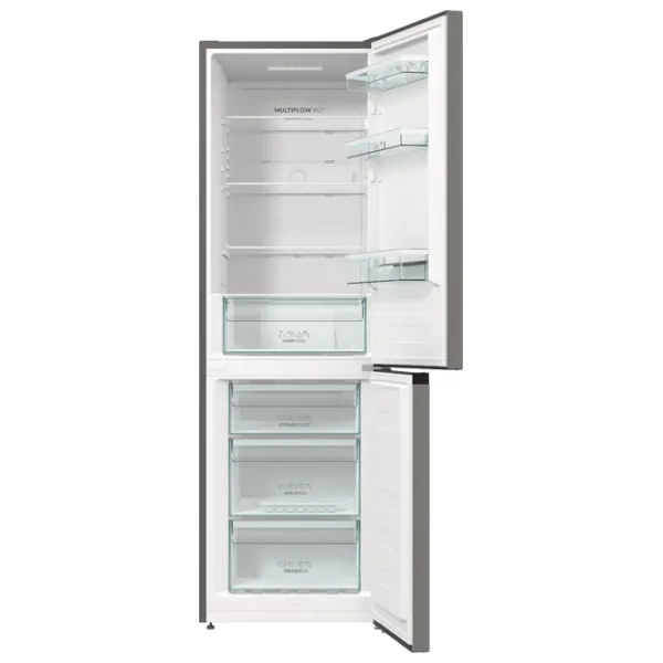 Frigider Gorenje NRK 61 DAXL4 cu congelator jos 326 l / 185 cm / Inox photo 5