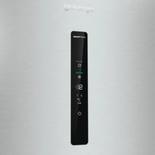 Frigider Gorenje NRK 61 DAXL4 cu congelator jos 326 l / 185 cm / Inox photo 6