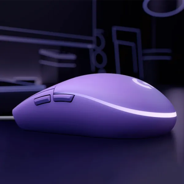 Мышь Logitech G203 USB / Сиреневый photo 6