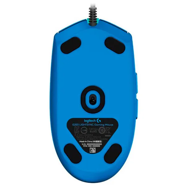Мышь Logitech G203 USB / Синий photo 5 Мышь Logitech G203 USB / Синий photo 5