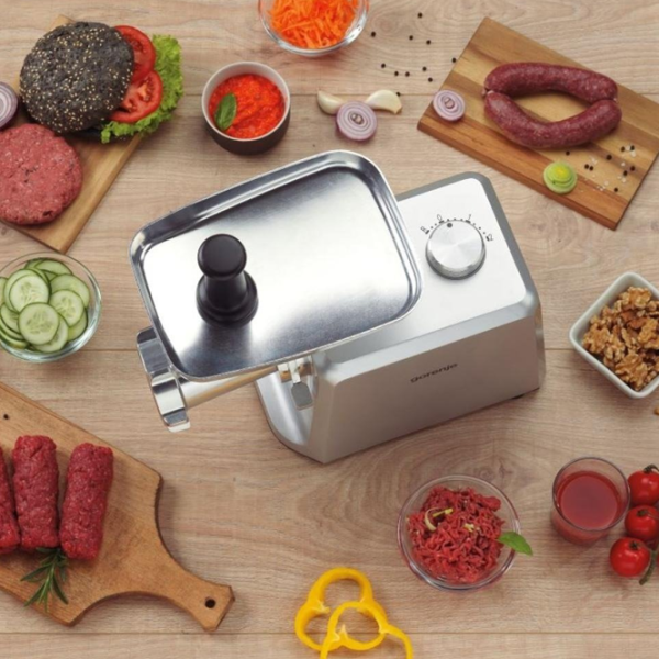Mașină de tocat carne Gorenje MG2502SJX 2500 W/ 2.4 kg/ min/ Silver photo 5