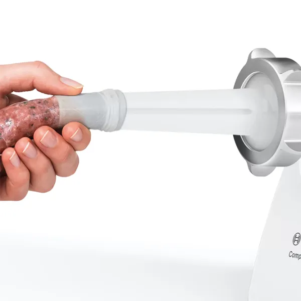 Mașină de tocat carne Bosch MFW3X18B 2000 W/ 2.5 kg/ min/ White photo 7