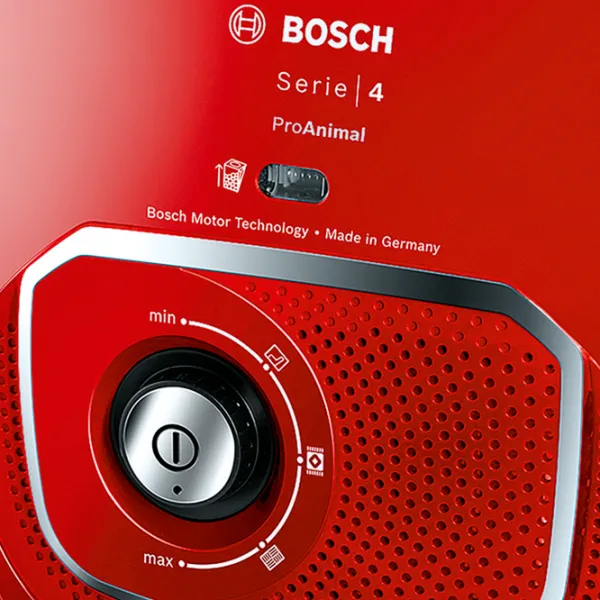 Пылесос Bosch BGBS4PET1 600 Вт/ Черный Красный photo 2 Пылесос Bosch BGBS4PET1 600 Вт/ Черный Красный photo 2