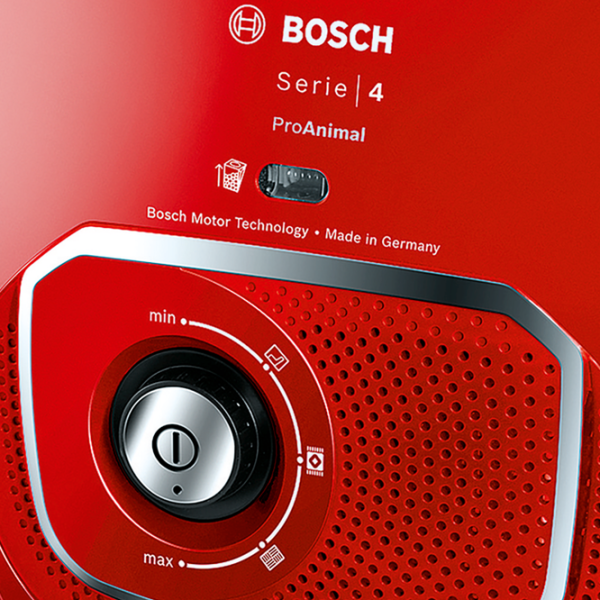 Пылесос Bosch BGBS4PET1 600 Вт/ Черный Красный photo 2 Пылесос Bosch BGBS4PET1 600 Вт/ Черный Красный photo 2