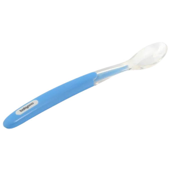 Lingură BabyOno 1069 Unisex/ 6+/ Blue photo 2
