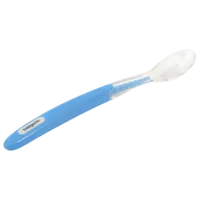 Lingură BabyOno 1069 Unisex/ 6+/ Blue photo 2