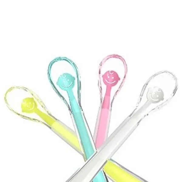 Lingură BabyOno Baby's Smile Unisex/ 6+/ Transparent photo 3