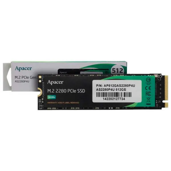 SSD Apacer AS2280P4X 512 ГБ M.2 photo 3