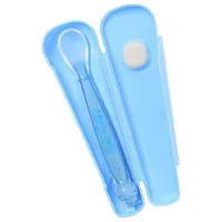 Lingură BabyOno 1462/ 01 Pentru băieți / 6+ / Blue photo 3