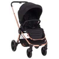 Cărucior pentru copil Kikka Boo Vicenza Premium 3 in 1 31001010123/ Black photo 3