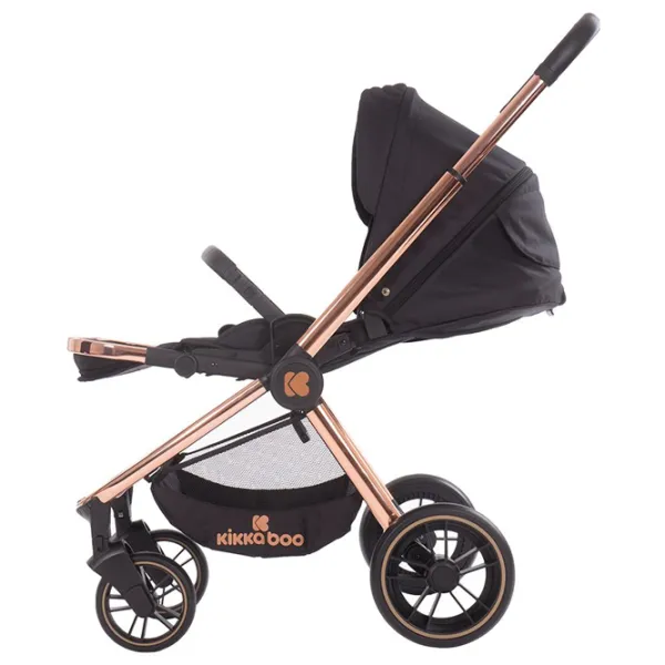 Детская коляска Kikka Boo Vicenza Premium 3 in 1 31001010123/ Черный photo 4