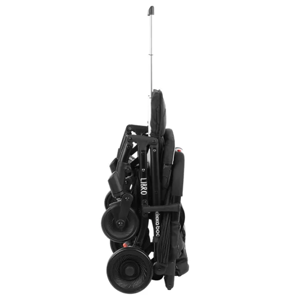 Cărucior pentru copil Kikka Boo Libro 31001030101/ Black photo 5