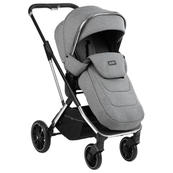 Cărucior pentru copil Kikka Boo Angele 3 in 1 31001010188/ Gray photo 3