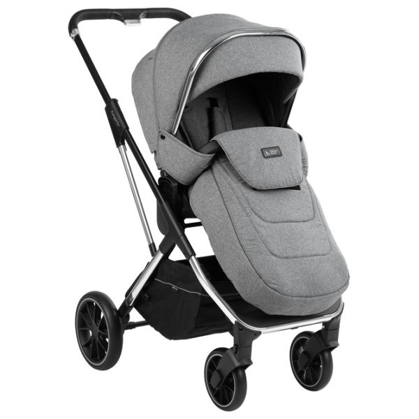 Cărucior pentru copil Kikka Boo Angele 3 in 1 31001010188/ Gray photo 3