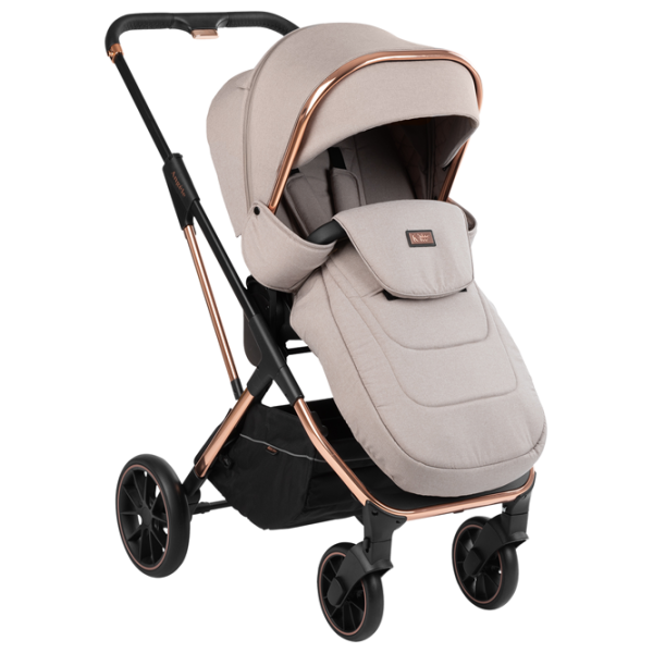 Детская коляска Kikka Boo Angele 3 in 1 31001010187/ Бежевый photo 3